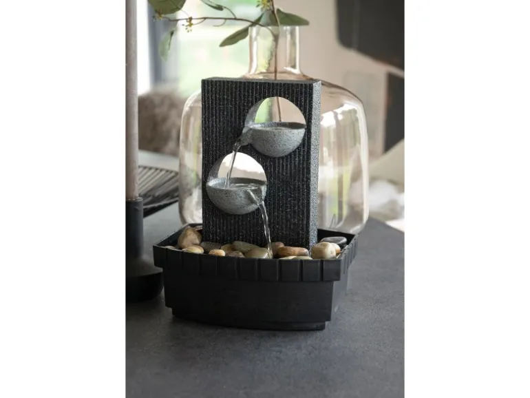 Dobar Indoor-Brunnen 2 Becken 26 cm x 20,5 cm x 16,5 cm
