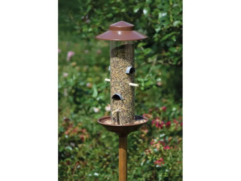 Dobar Stab-Vogelfutterspender Kupfer