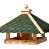 Dobar Vogelhaus Bitumen-Dachschindeln Grün 54 x 54 x 38 cm FSC®