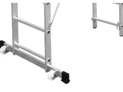 Drabest Arbeitsgerüst 3-in-1 Aluminiumleiter Traglast 150kg
