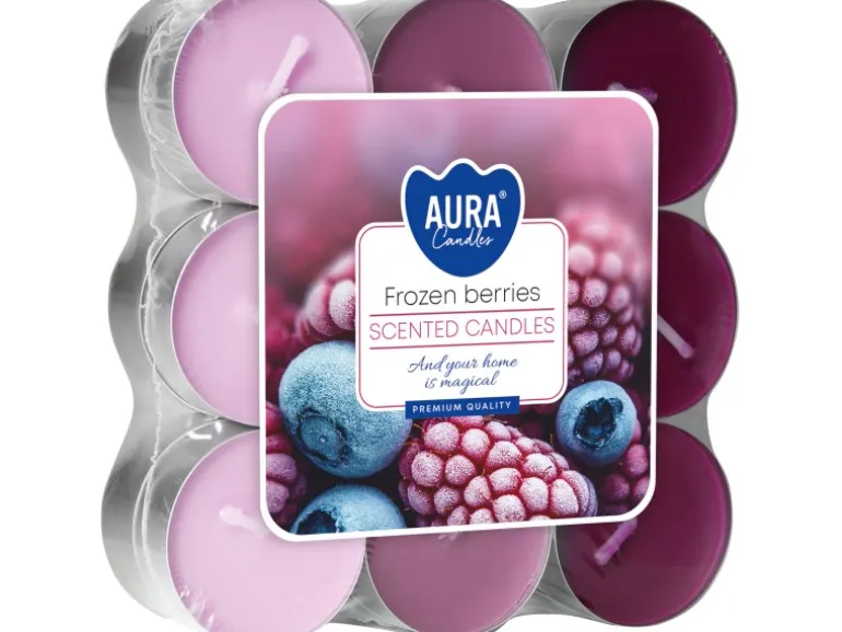 Duftkerzen Gefrorene Beeren Ø 3,9 cm 18 Stück