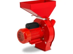 EBERTH Elektrische Getreidemühle 1100 Watt 52 L Eimer Durchsatzmenge 240 kg/h