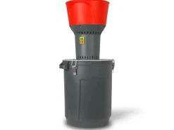 EBERTH Elektrische Getreidemühle 50L Eimer 1300 W 13L Einfülltrichter 400 kg/h