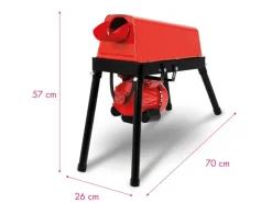 EBERTH Maisentkörnungsmaschine mit 550W Elektromotor Durchsatzmenge 180 kg/h
