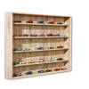 ebuy24 Comit Vitrinenschrank Wandhängend 2 Glastüren Sonoma Eiche Dekor