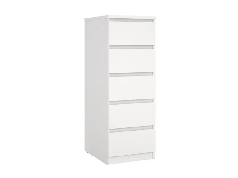 ebuy24 Naia1 Kommode 5 Schubladen Weiß