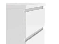 ebuy24 Naia1 Kommode 5 Schubladen Weiß