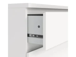 ebuy24 Naia Kommode 3 Schubladen Weiß