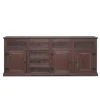 ebuy24 New Mexico Sideboard mit 7 Schubladen und 3 Türen Kolonial Gebeitzt Wachs
