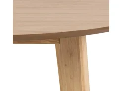 ebuy24 Roxby Esstisch Ø105cm EichenDekor