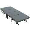 ECD Germany Gästebett 90x200 cm Klappbares Einzelbett mit Matratze