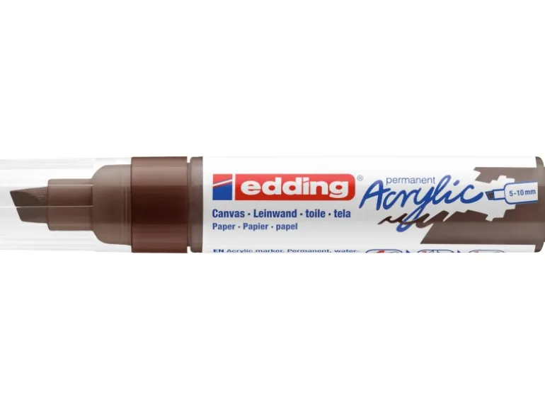 Edding 5000 Acrylmarker breit Schokoladenbraun
