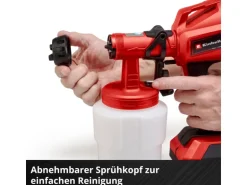 Einhell Akku-Farbsprühsystem TC-SY 18/60 Li-Solo Power X-Change