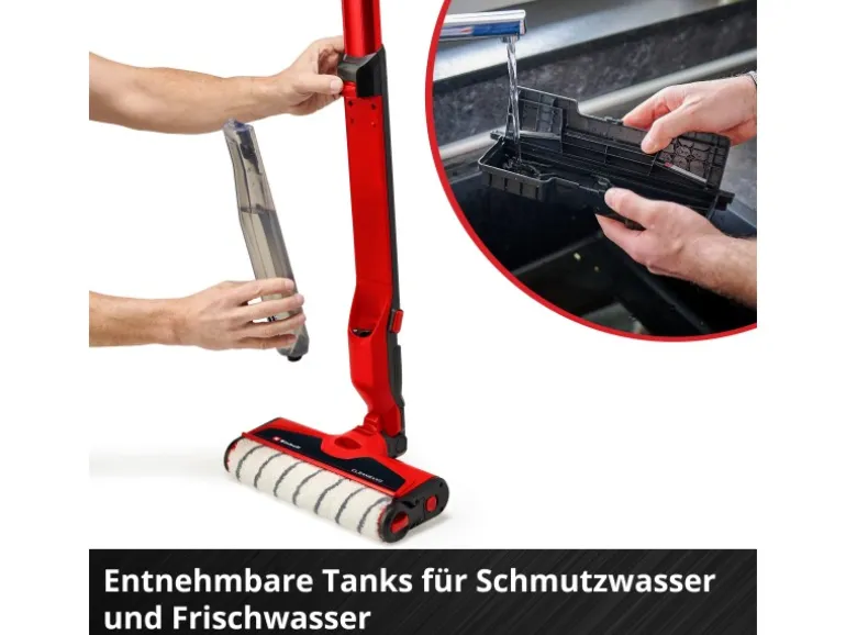 Einhell Akku-Hartbodenreiniger Cleanexxo