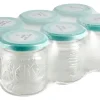 Einmachgläser 212 ml mit Schraubdeckel 6er Pack