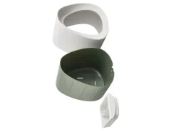 Elho Vogelfutterhaus Essential 18 cm Grau