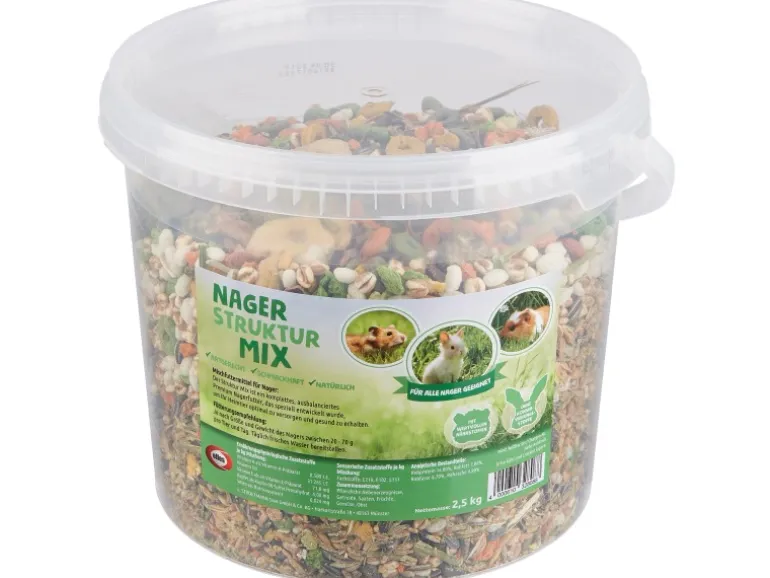 elles Kaninchenfutter Nager Struktur-Mix 2,5 kg