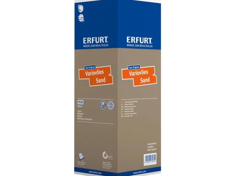 Erfurt Vliestapete Variovlies Sand 25 x 0,75 m FSC®