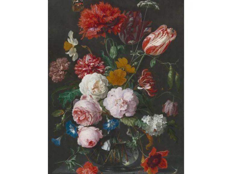 Erismann Digitaltapete Zooom Flowers In A Glass Vase 270 cm x 200 cm