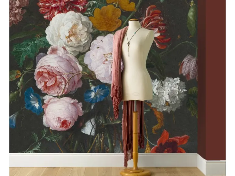 Erismann Digitaltapete Zooom Flowers In A Glass Vase 270 cm x 200 cm