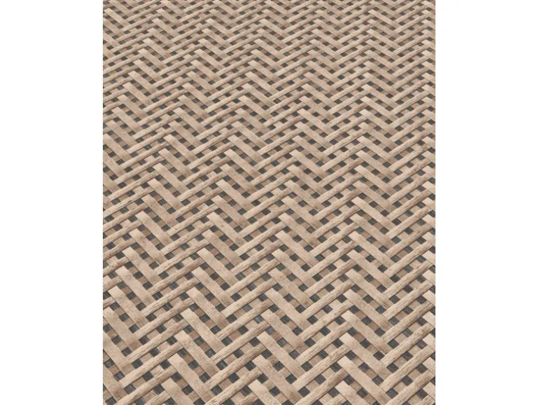 Erismann Vliestapete Code Nature Rattan-Optik Beige FSC®