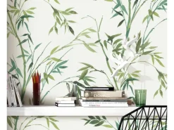 Erismann Vliestapete Martinique Bamboorelle 10,05 m x 0,53 m Grün