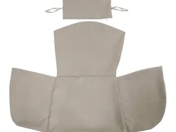 (Ersatz-)Kissenbezugs-Set für Shorea Hängesessel Wicker Natur