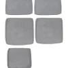 (Ersatz-)Kissenhüllen-Set für Hopevale Sofa-Lounge-Set Grau 5-teilig