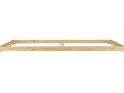 Erst-Holz Echtholzbett Futonbett Doppelbett 180 x 200 Kiefer Modell 47 ohne Zubehör