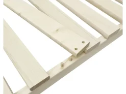 Erst-Holz Niederflurbett Metallfrei 140 x 200 Futon Lattenrost Fichte Modell 97 ohne Zubehör