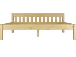 Erst-Holz Stabiles Ehebett Holzbett Gästebett 180 cm x 200 cm Kiefer Massiv Modell 38 ohne Zubehör