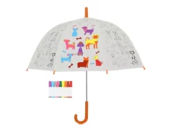 Esschert Ausmalregenschirm Hunde Ø 70,5 cm x 69,2 cm