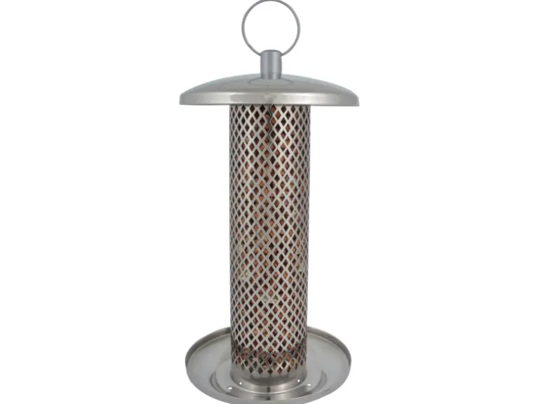 Esschert Design Edelstahlnusssilo