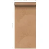 ESTAhome Tapete Blätter Terrakottarosa 50 x 900 cm 139916