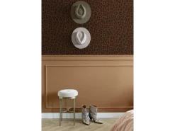 ESTAhome Tapete Leopardenmuster Braun 53 cm x 10.05 m