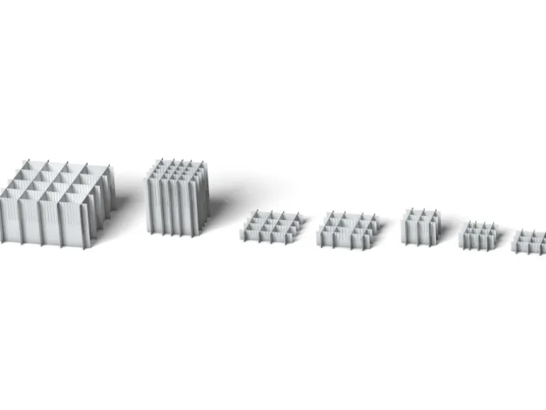 Eurobox-System Abtrenner 55,4 x 26 cm Weiß