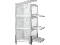 Eurobox-System Box Flap Side 60 x 40 x 32 cm Transparent
