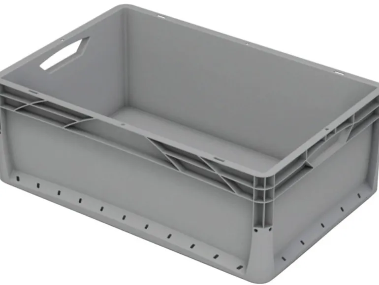 Eurobox-System Box Vollwand 22 cm x 40 cm x 60 cm Grau