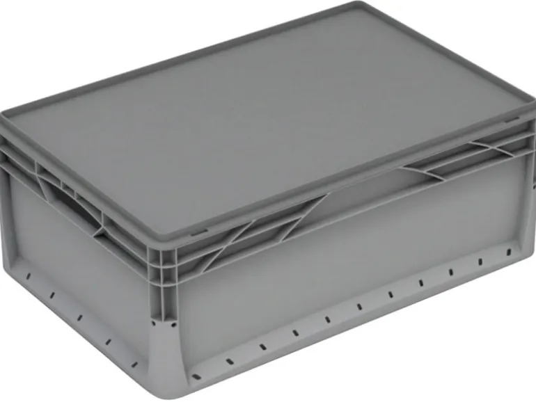 Eurobox-System Box Vollwand 22 cm x 40 cm x 60 cm Grau
