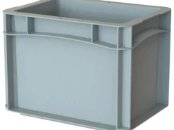 Eurobox-System Box Vollwand 30 x 20 x 22 cm Grau
