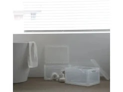 Eurobox-System Box Vollwand 22 cm x 40 cm x 60 cm Transparent