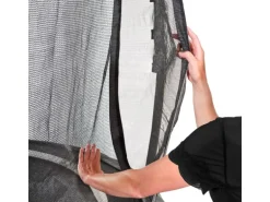 EXIT Allure Classic Trampolin 244 cm x 427 cm Schwarz
