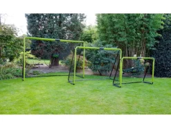 EXIT Tempo stählernes Fußballtor 300x200cm - grün/schwarz