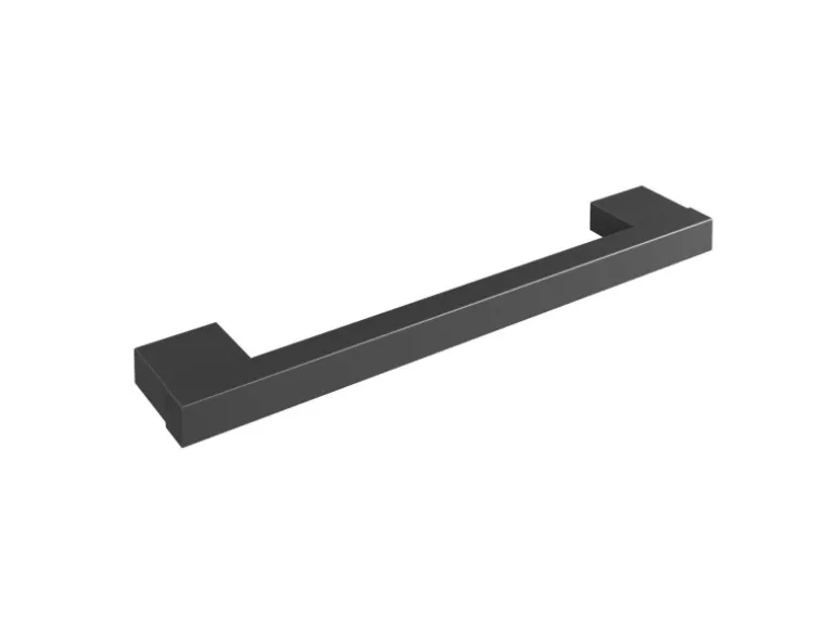 Fackelmann Möbelgriff Schwarz Matt 160 mm