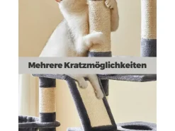 Feandrea Kratzbaum 206 cm Rauchgrau