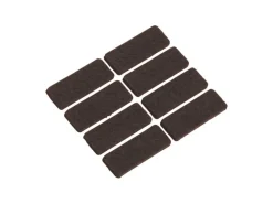 Filzgleiter Selbstklebend 16 mm x 44 mm 8 Stück Braun