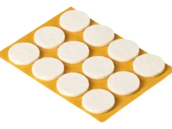 Filzgleiter Selbstklebend Ø 28 mm 8 Stück Weiß