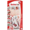 Fischer Dübel DuoPower Ø 6 mm x 30 mm RH N K 6 Stück mit Rundhaken
