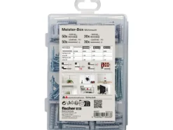 Fischer Meister-Box Wohnraum + Schrauben (160 Teile)
