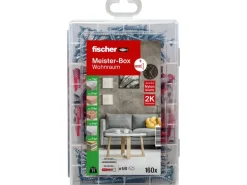 Fischer Meister-Box Wohnraum + Schrauben (160 Teile)